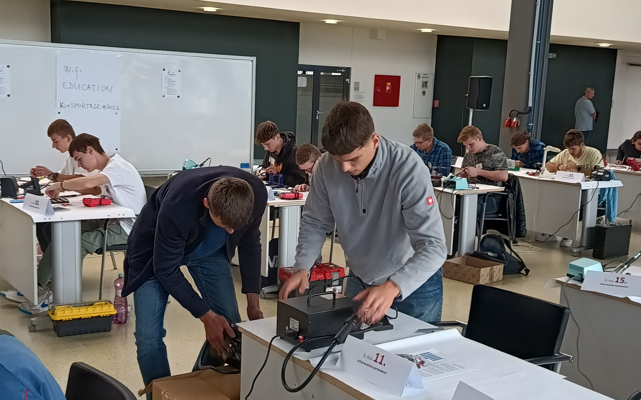 Súťaž mladých elektronikov Skills Slovakia 2023